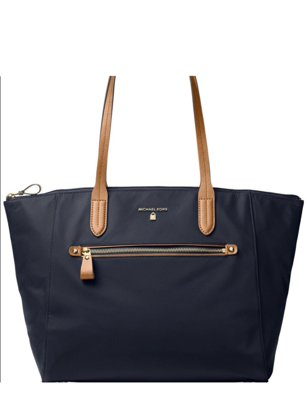 Michael Kors kelsey nylon tote bag midnight blue